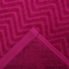 Полотенце махровое Galicia, 50х90см, цвет фуксия, 500г/м, хлопок - Фото 4