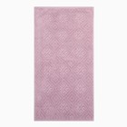 Полотенце махровое Portico, 50х90см, цвет розовый 460г/м, хлопок - Фото 2