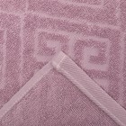 Полотенце махровое Portico, 50х90см, цвет розовый 460г/м, хлопок - Фото 3