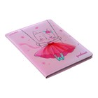 Дневник универсальный для 1-11 класса Kitty, твёрдая обложка, искусственная кожа, с поролоном, ляссе, 80 г/м2 - Фото 2