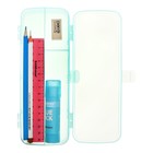 Пенал пластиковый футляр 75 х 210 х 45 deVENTE Box, 4 отделения, голубой, 7020456 - фото 25366609