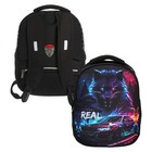 Рюкзак каркасный 38 х 29 х 17, deVENTE Choice Lite 17L, Stay Real черный/фиолетовый 7033426 10318858 - фото 12273024