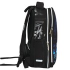 Рюкзак каркасный 38 х 29 х 17, deVENTE Choice Lite 17L, Stay Real черный/фиолетовый 7033426 - фото 24061323
