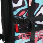 Рюкзак молодежный 39×30×17, эргономичная спинка, deVENTE Label 19L, + usb Gravity, 7032438 - Фото 14