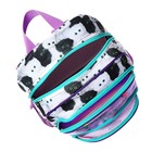 Рюкзак школьный 38×27×17, эргономичная спинка, deVENTE Attomex Basic, Meow Cat, сиреневый, 7033438 - Фото 8