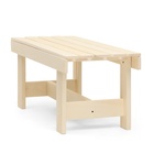 Лавочка (скамейка) деревянная из липы 100 х 45 х 42 см, без спинки, для бани и дачи - Фото 4