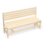 Скамья со спинкой 1,5 м - фото 24048510