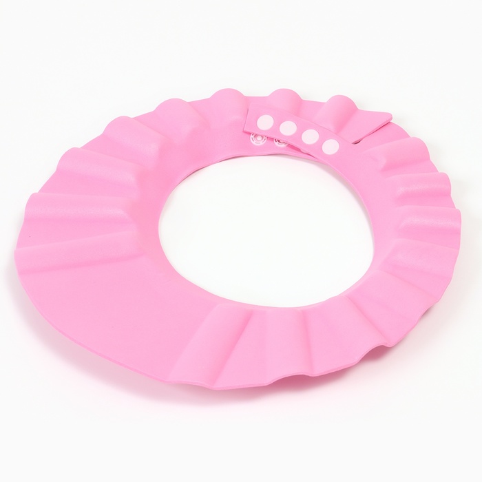 Козырек для купания, регулируется, цвет розовый - фото 1906702531