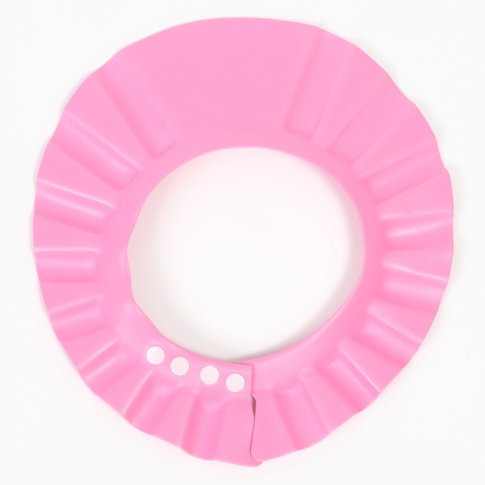 Козырек для купания, регулируется, цвет розовый