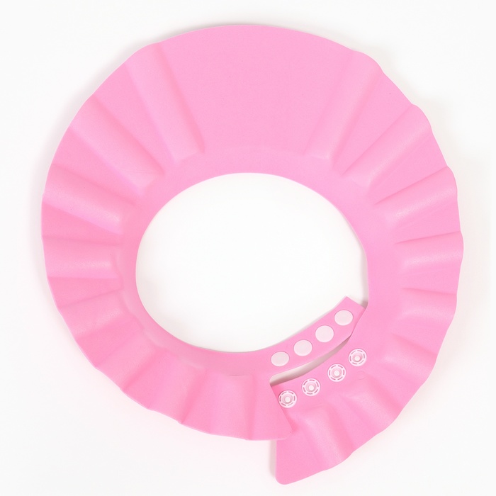 Козырек для купания, регулируется, цвет розовый - фото 1884624722