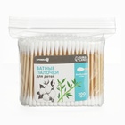 Ватные палочки, наконечник - классика, хлопок/бамбук (стик) 800 шт. - Фото 4