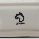 Салфетница Доляна «Классика», 10,5×3,5×6,8 см - фото 24638380