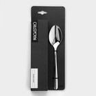 Набор чайных ложек Magistro «Джентри», длина 16 см,6 шт., нержавеющая сталь, серебристый - Фото 5