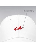 Кепка РОСКОСМОС х ONLYTOP, р. 56-58, белая - Фото 5