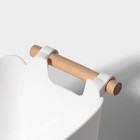 Контейнер для хранения с ручкой LaDо́m «Лаконичность», 27×14,8×11,8 см, цвет белый - Фото 8
