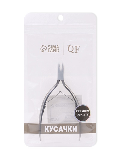 Кусачки маникюрные для кутикулы «Premium», двойная пружина, 11.5 см, длина лезвия-8 мм