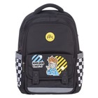 Рюкзак школьный 39×29×14 см, эргономичная спинка, Hatber «Влад А4» чёрный NRk_16133 - Фото 1