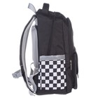 Рюкзак школьный 39×29×14 см, эргономичная спинка, Hatber «Влад А4» чёрный NRk_16133 - Фото 3