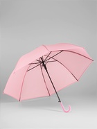 Зонт - трость полуавтоматический «Однотон», 8 спиц, R=46/55 см, d=92 см, розовый - Фото 3