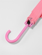 Зонт - трость полуавтоматический «Однотон», 8 спиц, R=46/55 см, d=92 см, розовый - Фото 4