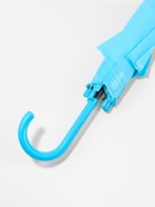 Зонт - трость полуавтоматический «Однотон», 8 спиц, R=46/55 см, d=92 см, голубой - Фото 4