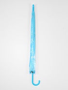 Зонт - трость полуавтоматический «Однотон», 8 спиц, R=46/55 см, d=92 см, голубой - Фото 6