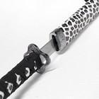 Сувенирное оружие «Катана на подставке»  ножны под леопарда, светлый  89см - Фото 5