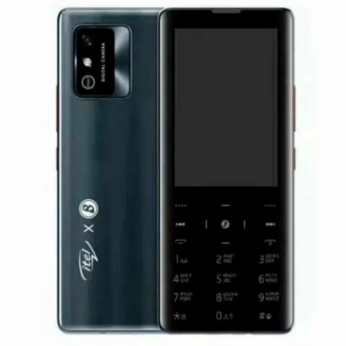 Сотовый телефон Itel it663, 3.5", 2 sim, 16Мб, microSD, 2400 мАч, чёрный - Фото 1