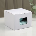 УЦЕНКА Чайная пара «Зефирка», чашка 250 мл, 11×8×7 см, блюдце 13 см, цвет голубой - Фото 4