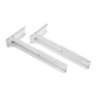 Кронштейн "СЛ-02", для микроволновой печи,регулируемый, до 40 кг, 313-413 мм,металлик,белый 10435291 - фото 16422120