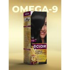 Крем-краска для волос Eclair Omega-9, оттенок 1.0 чёрный - Фото 1