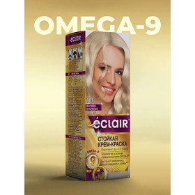 Крем-краска для волос Eclair Omega-9, оттенок 10.6 жемчужно-серебряный