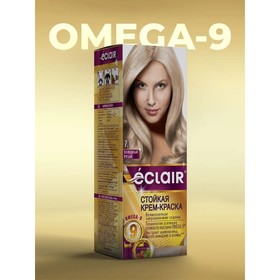 Крем-краска для волос Eclair Omega-9, оттенок 7.1 холодный русый