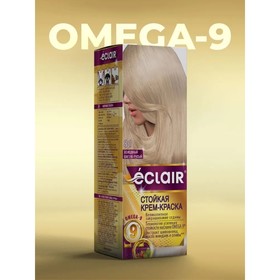 Крем-краска для волос Eclair Omega-9, оттенок 8.1 холодный светло-русый
