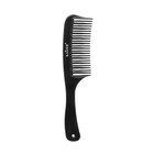 Гребень пластиковый для волос Kaizer, с ручкой - Фото 2