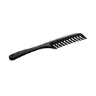 Гребень пластиковый для волос Kaizer, с ручкой - Фото 3