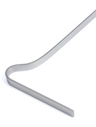 Кочерга узбекская 50/1 см, полная длина 65 см, сталь 3 мм, с узором, с деревянной ручкой - Фото 3