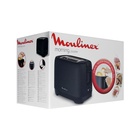 Тостер Moulinex LT2M0810, 850 Вт, 7 режимов прожарки, 2 тоста, разморозка, чёрный - фото 9664480