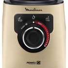 Блендер Moulinex LM871A10, стационарный, 1200 Вт, 2 л, регулировка скорости, золотистый - фото 51550966