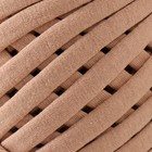 Лицевая трикотажная пряжа 200±10 г (Какао) - фото 24020052