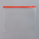 Набор папок-конвертов на ZIP-молнии A5, 150 мкм, Calligrata, прозрачные, 10 штук, МИКС - Фото 2