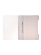 Папка - скоросшиватель Calligrata, А4.160 мкм, белая, прозрачный верх - Фото 4