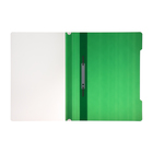 Папка - скоросшиватель Calligrata, А4, 160 мкм, зелёная, прозрачный верх - Фото 4