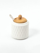 УЦЕНКА Набор керамический для специй на бамбуковой подставке BellaTenero «Герда», 3 предмета: солонка 120 мл, перечница 120 мл, сахарница с ложкой 220 мл, цвет белый - Фото 19