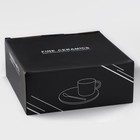 УЦЕНКА Кофейная пара керамическая «Любовь», 3 предмета: кружка 200 мл, блюдце d=20 см, ложка h=14 см, цвет розовый - Фото 7