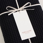 Полотенце вафельное SL HOME: Linen «Дарк Маре», 60×140 см, чёрное - Фото 10