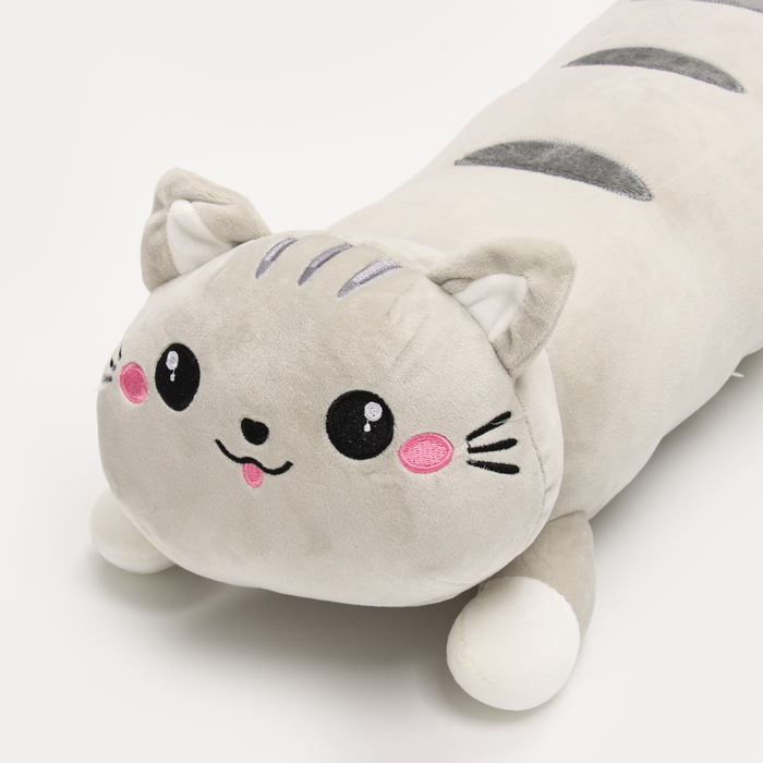 Мягкая игрушка «Кот», 75 см, цвет серый