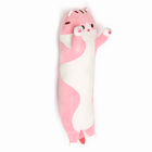 Мягкая игрушка «Котик», толстый, 110 см, цвет розовый - Фото 4