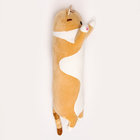 Мягкая игрушка «Котик», толстый, 110 см, цвет рыжий - Фото 4