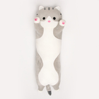 Мягкая игрушка «Котик», толстый, 110 см, цвет серый - Фото 2